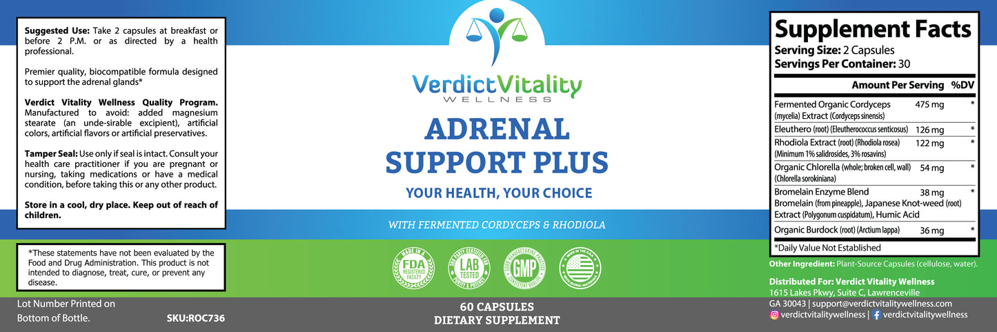 ADRENAL SUPPORT PLUS