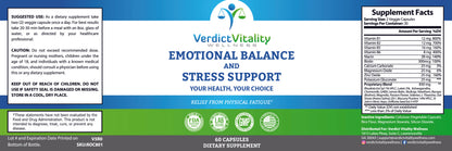 EMOTIONAL BALANCE & STRESS SUPPORT