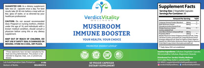 MUSHROOM IMMUNE BOOSTER