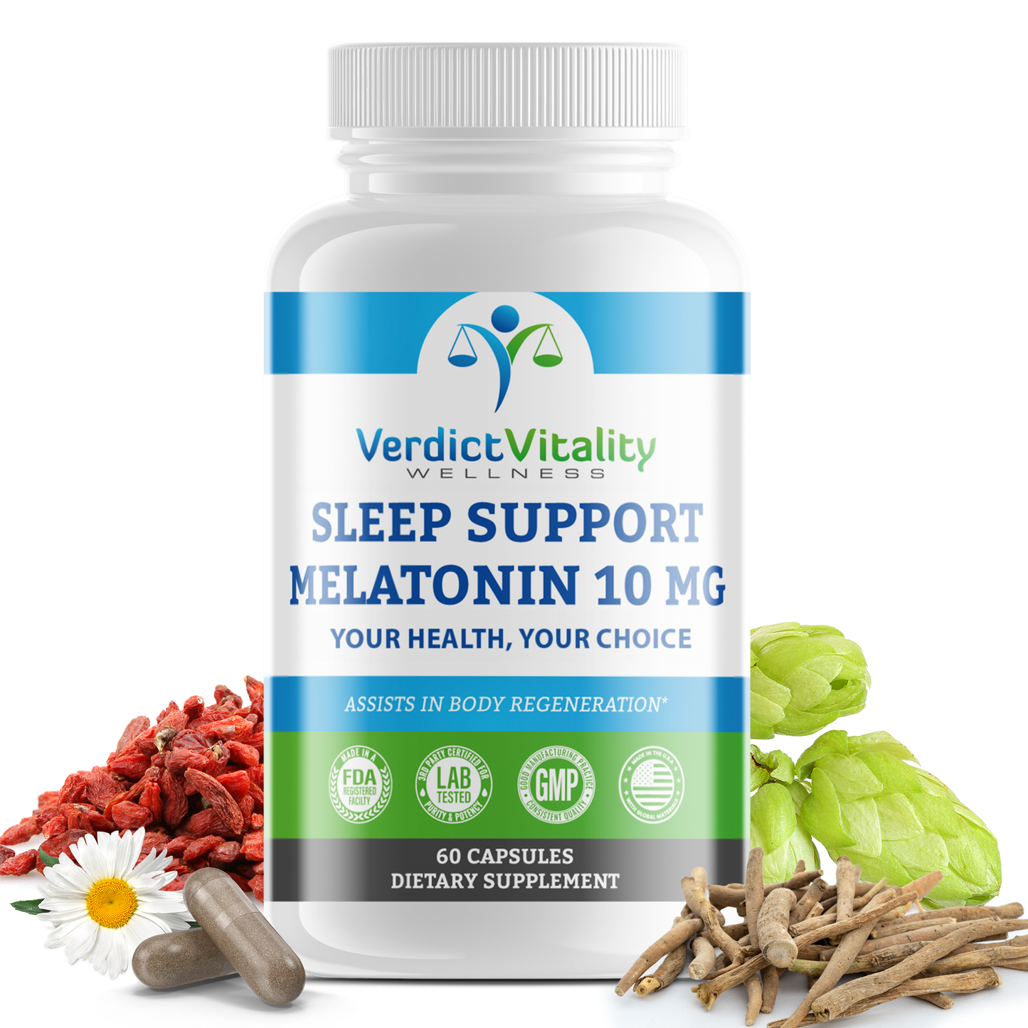 SLEEP SUPPORT MELATONIN 10 MG